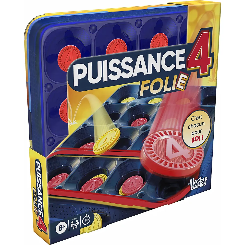 Hasbro Gaming Puissance 4 Folie - Franais