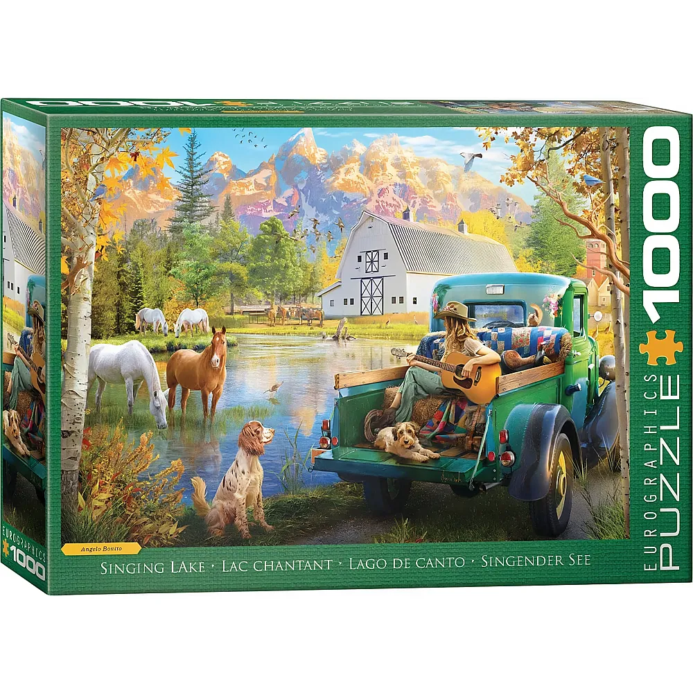 Eurographics Puzzle Singender See - 1000 Teile