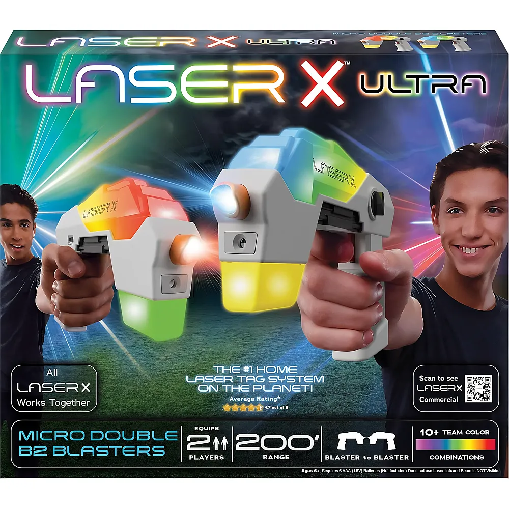 Boti Laser X Ultra Micro B2 Blaster Laser-Tag-Spiel
