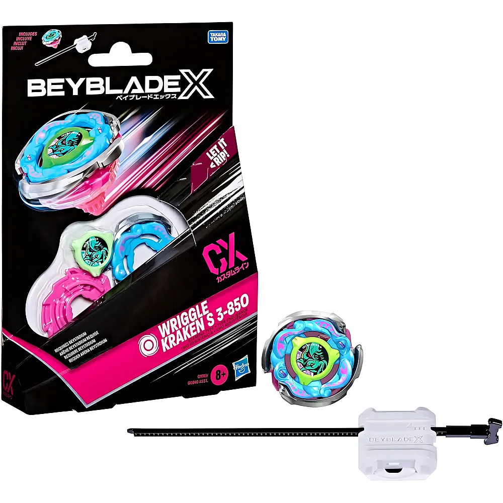 Beyblade Starter Pack Wriggle Kraken S 3-85O CX
