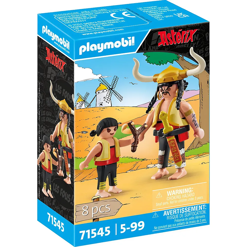 PLAYMOBIL Asterix Costa y Bravo und Pepe 71545