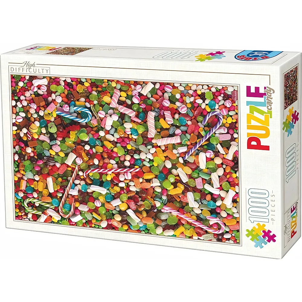 DToys High Difficulty - Bonbons - 1000 Teile - Puzzle 1000 Teile