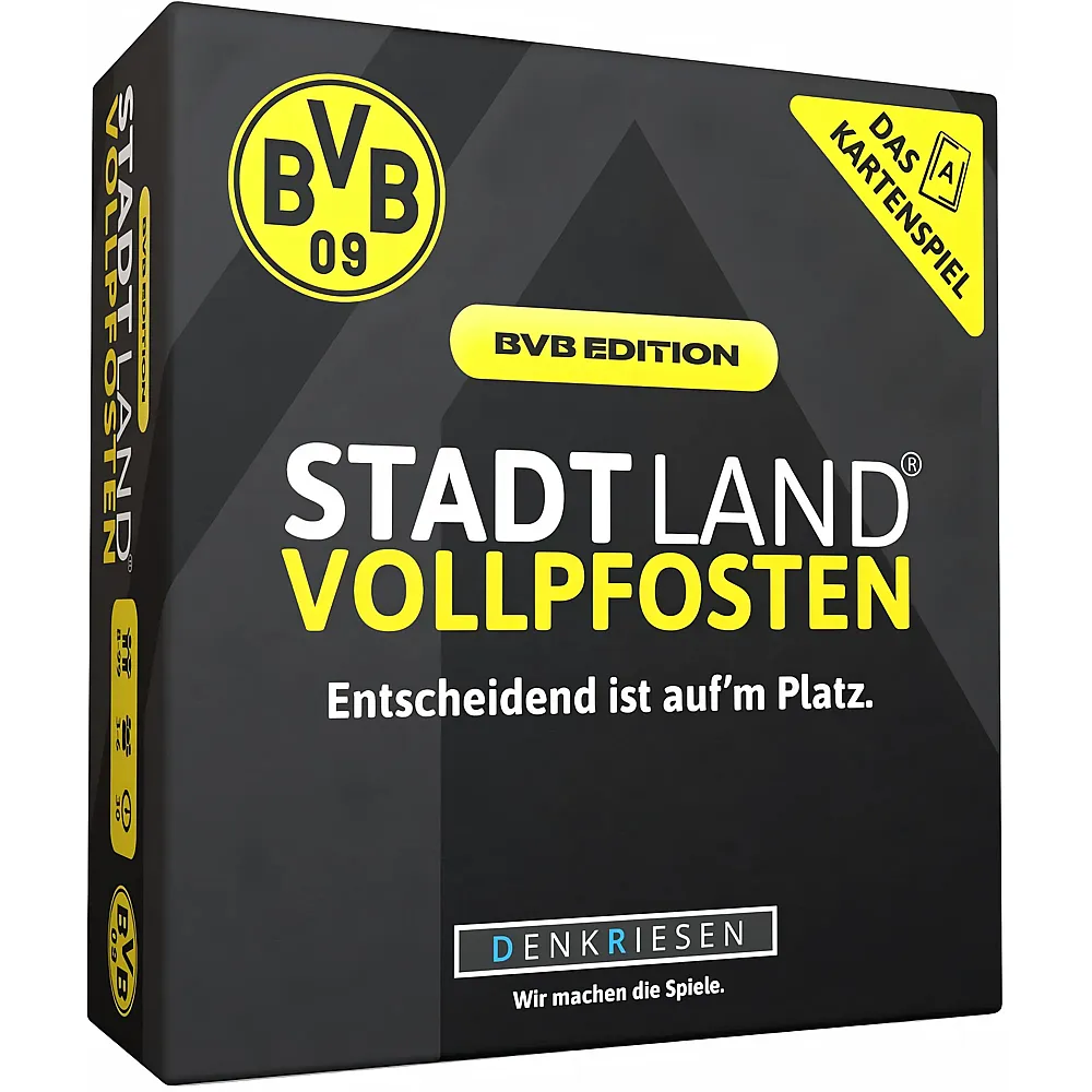 Denkriesen Stadt Land Vollpfosten Das Kartenspiel - BVB Edition