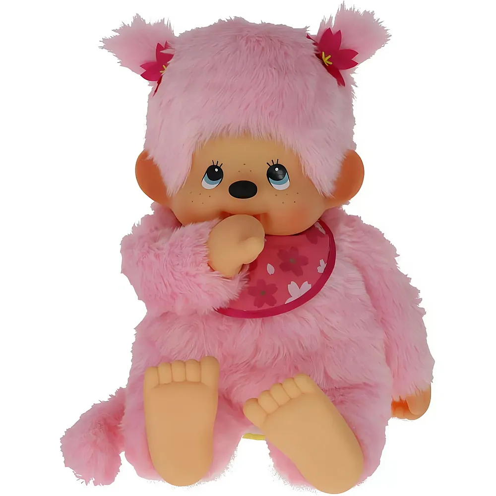 Monchhichi Pink Sakura Girl - 80 cm
