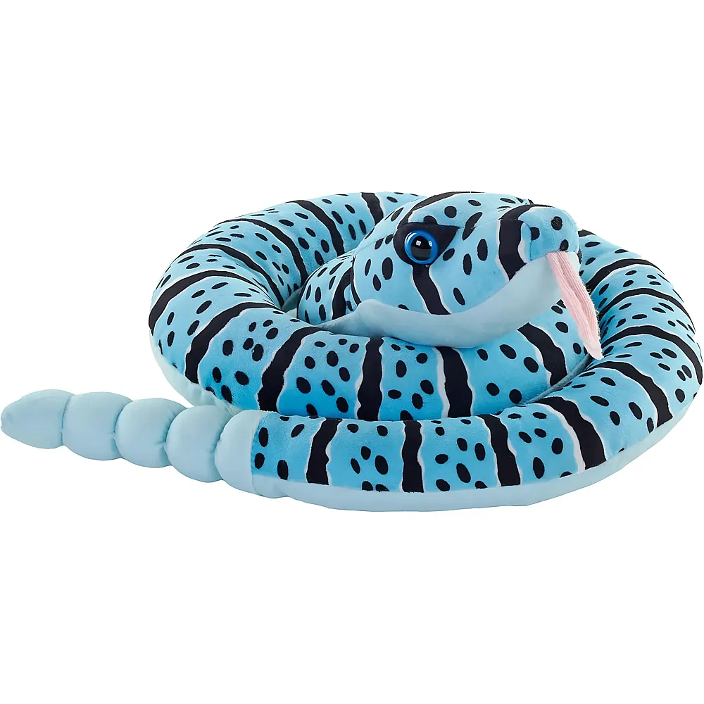 meinspielzeug - Wild Republic Snake Blaue Felsenklapperschlange - 91 cm | Reptilien Pl�sch