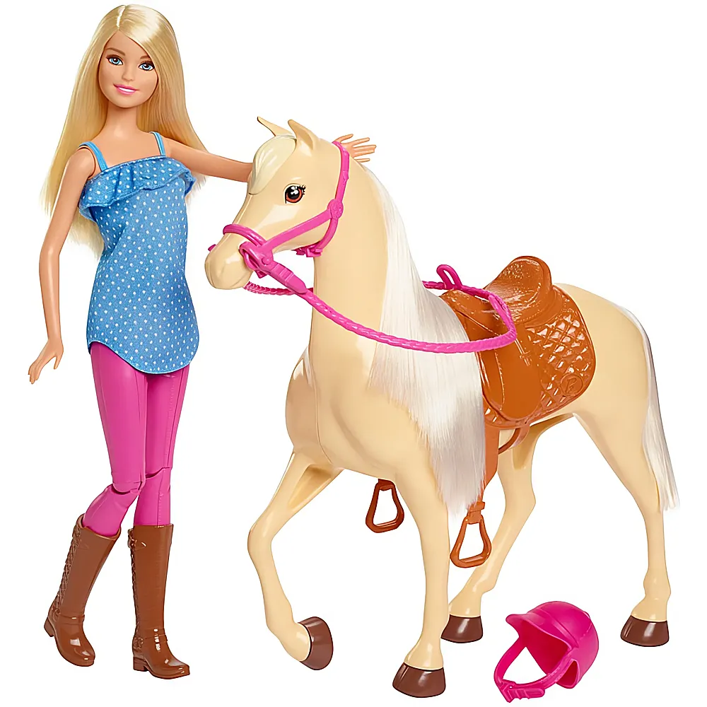Barbie Familie & Freunde Pferd & Puppe