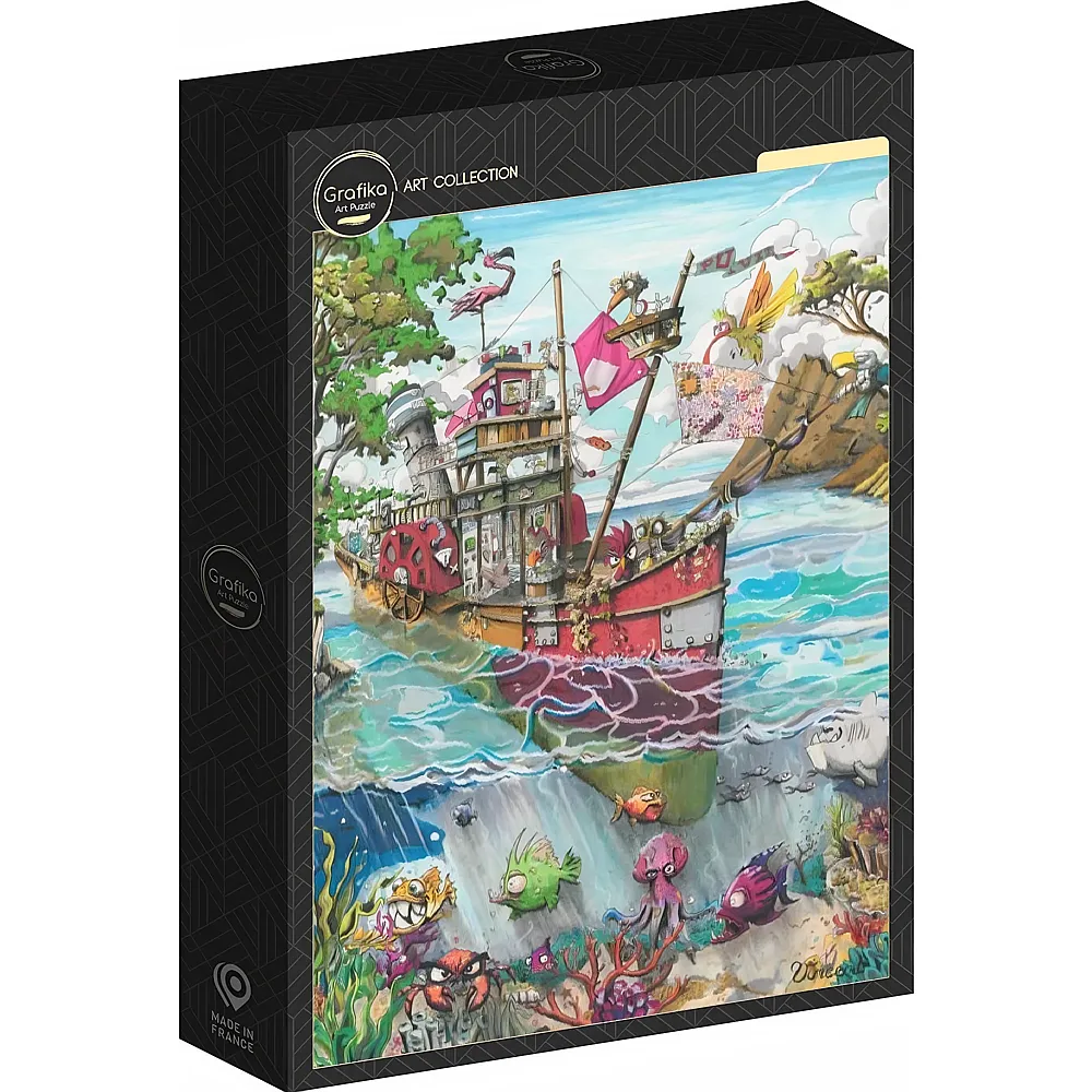 Grafika Puzzle Art Collection Die Vogelinsel - 1000 Teile