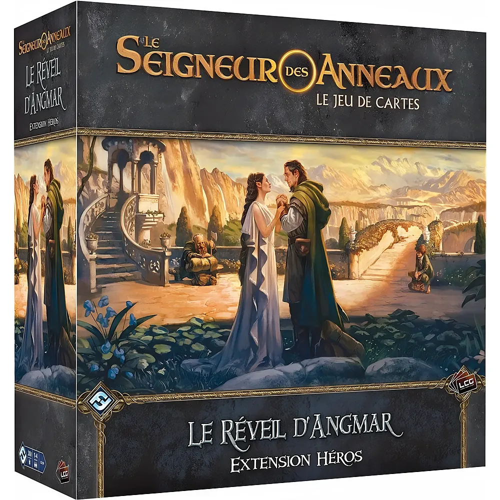 Fantasy Flight Games Sda Jce LE Reveil D'angmar Extension Heros FR