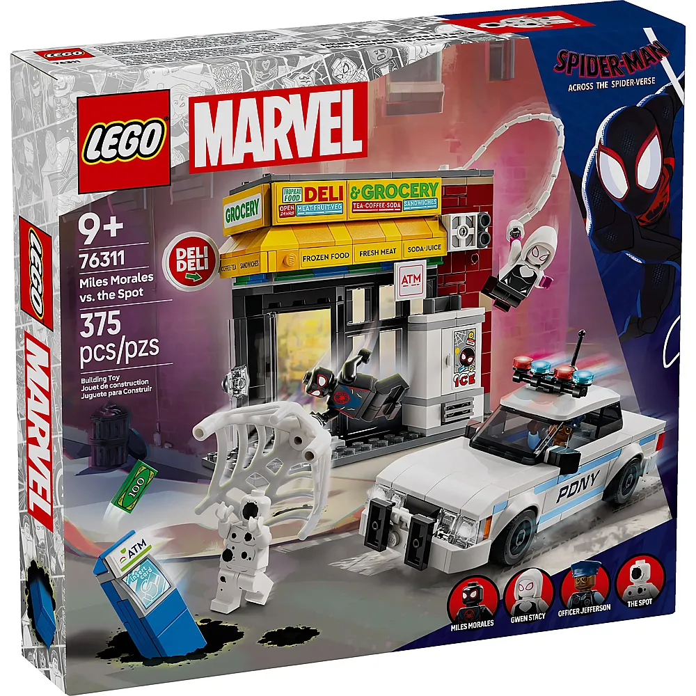 LEGO Marvel Super Heroes Spiderman Spider-Verse: Miles Morales vs. Spot 76311