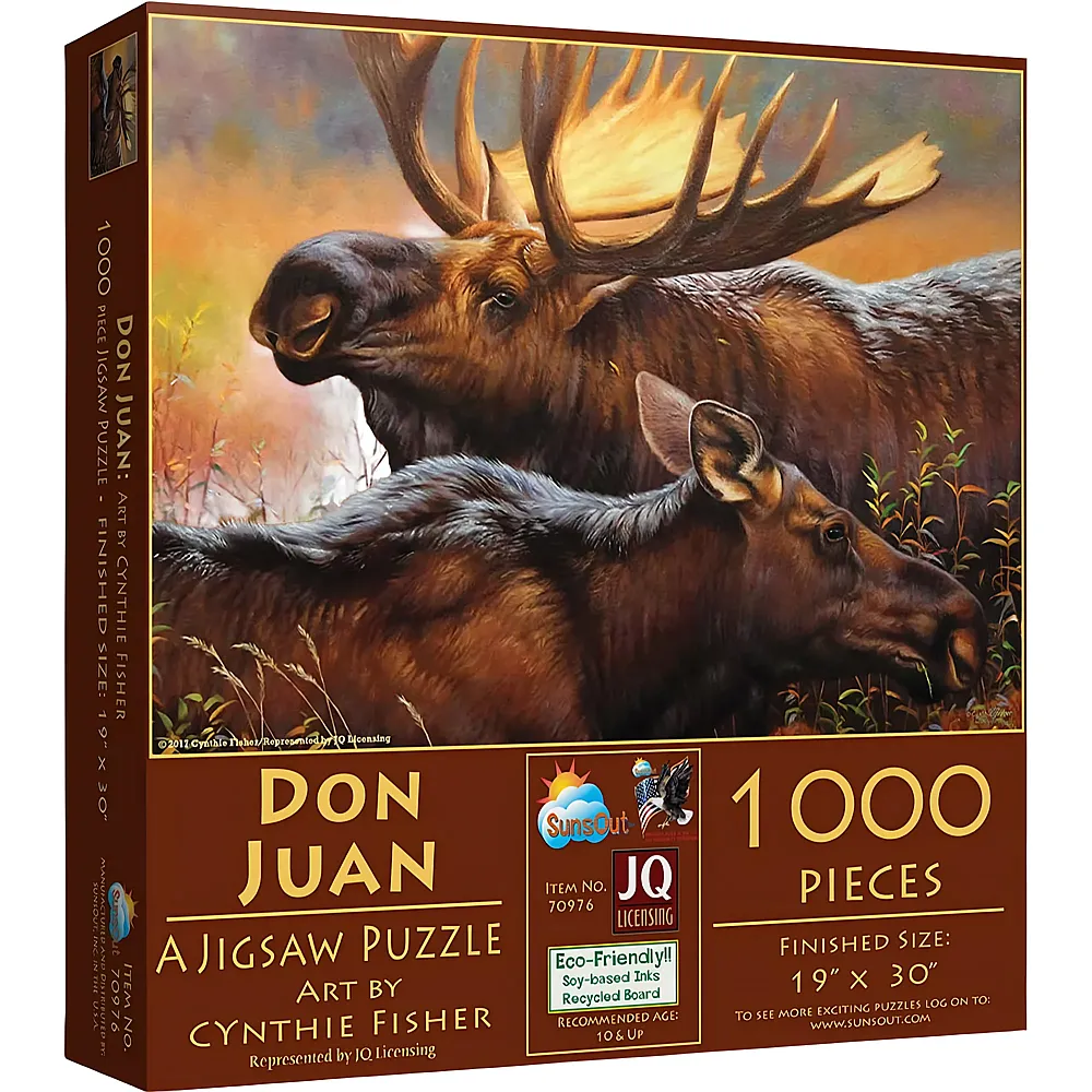 SunsOut Puzzle Cynthie Fisher Don Juan - 1000 Teile