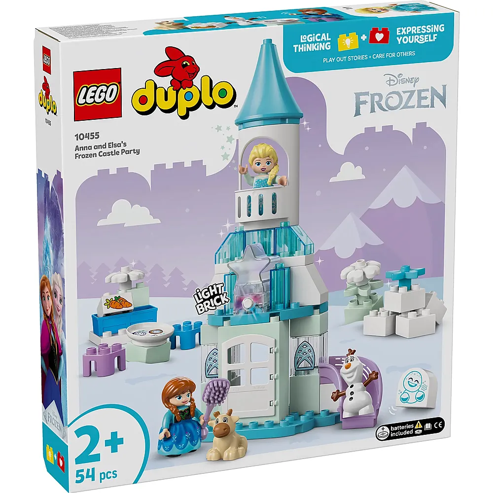LEGO DUPLO Disney Frozen Annas und Elsas Party im Eispalast 10455