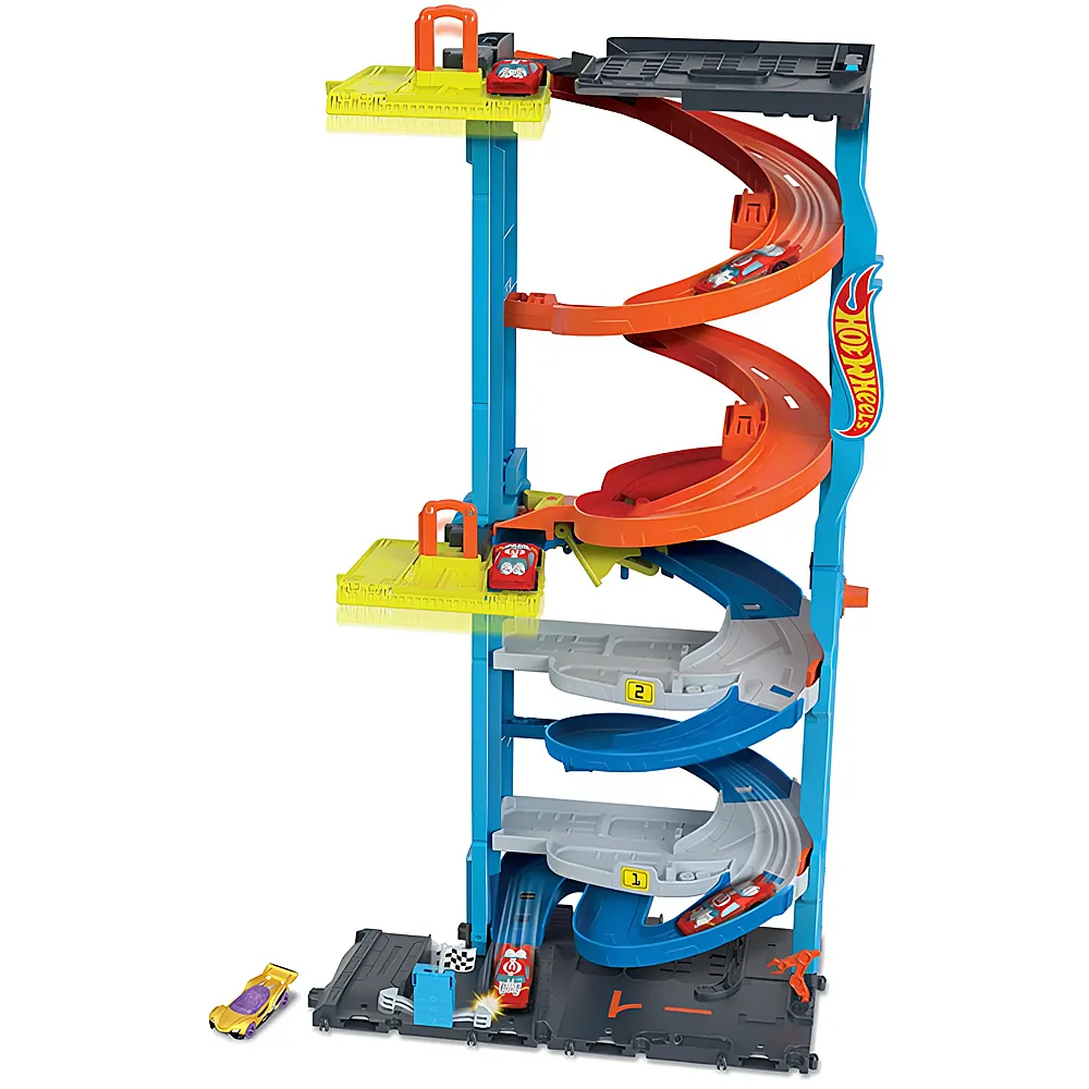 Hot Wheels City Transforming Race Tower - 1:64