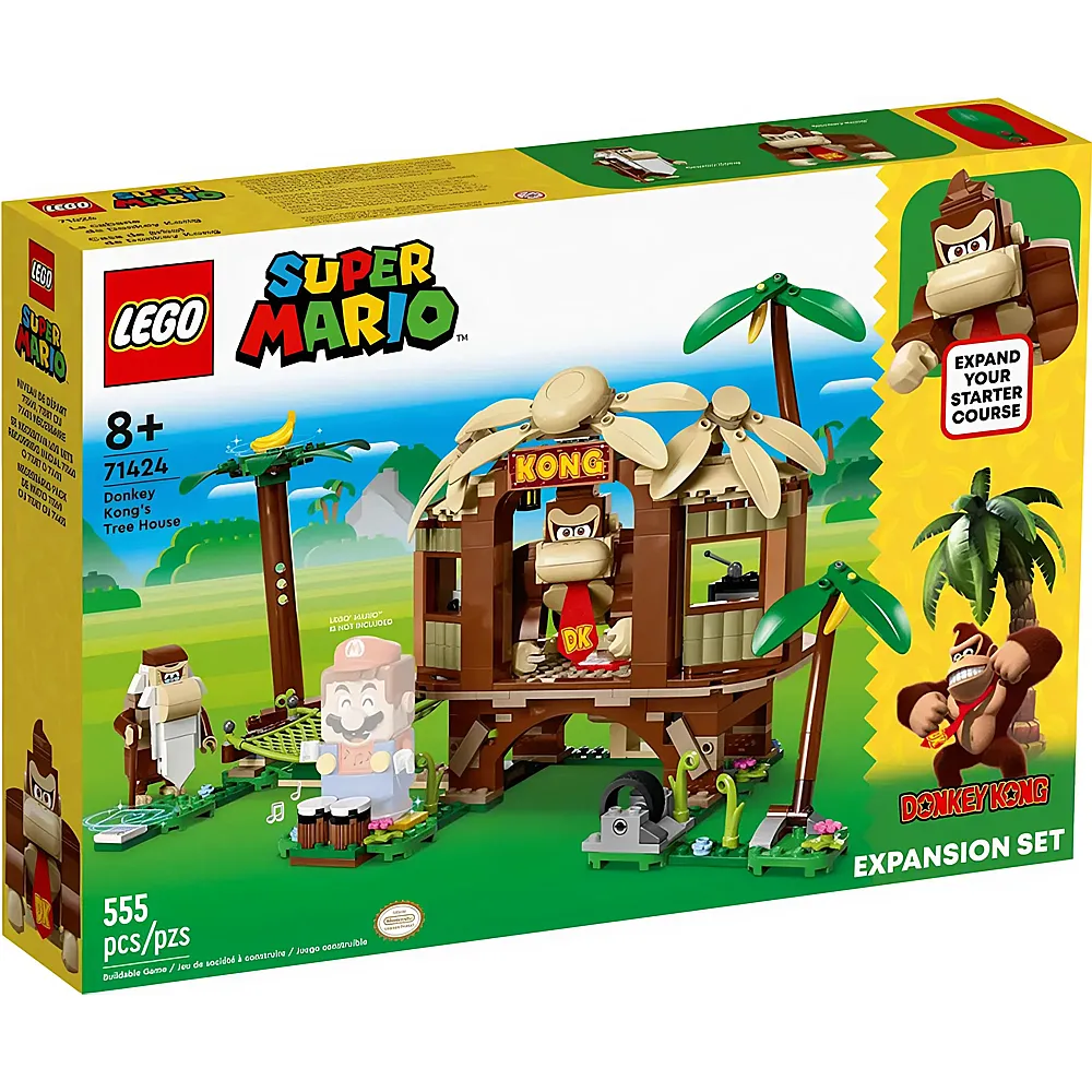 LEGO Super Mario Donkey Kongs Baumhaus  Erweiterungsset 71424