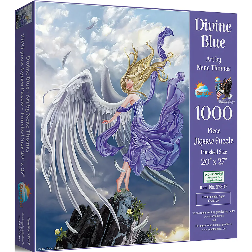 SunsOut Puzzle Nene Thomas Vivine Blue - 1000 Teile