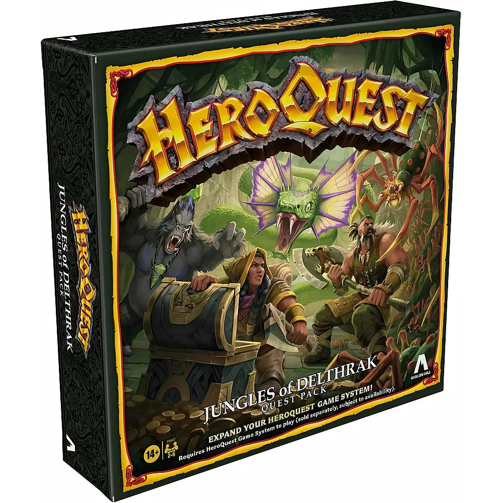 Avalon Hill HeroQuest Jungles of Delthrak Quest Pack - Englisch