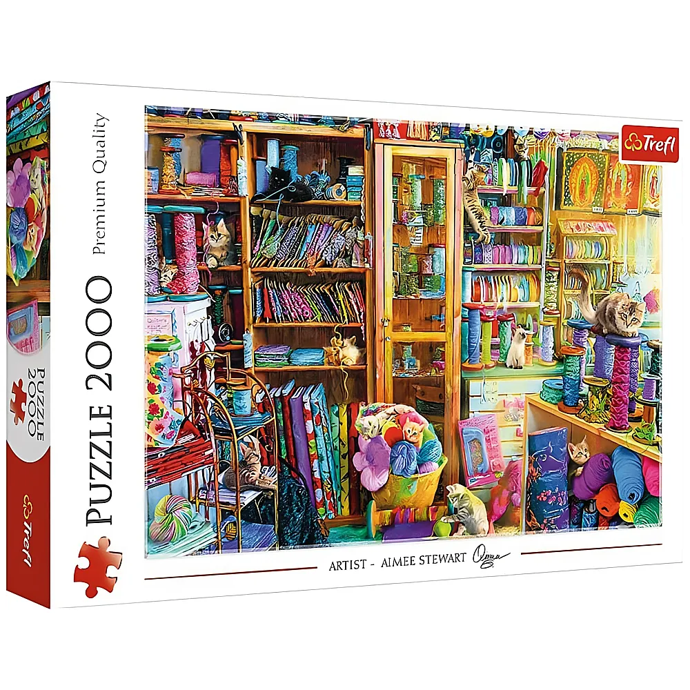 Trefl Puzzle Katzenparadies 2000Teile