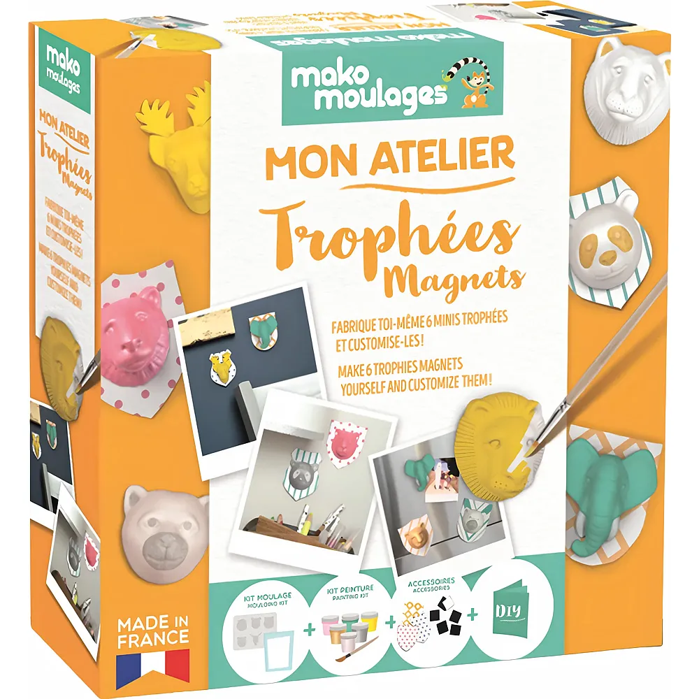 Mako Moulages Mako Mon Atelier Trophees Magnets FR
