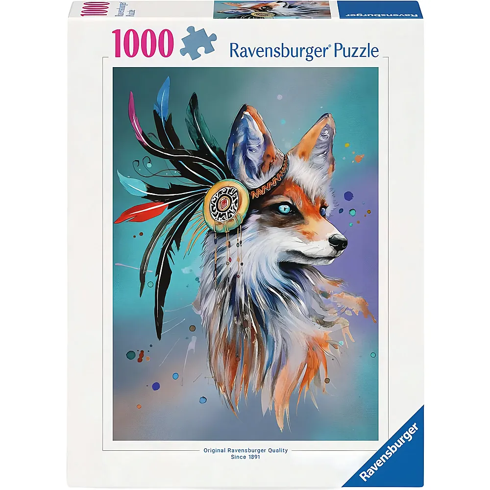 Ravensburger Puzzle Boho Fuchs - 1000 Teile