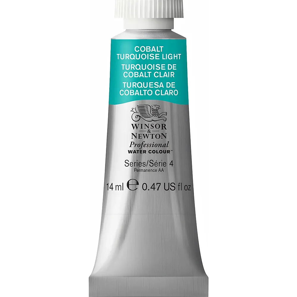 meinspielzeug - Winsor & Newton W&n Prof. Water Colour 14ml Tube Kobalttrkis Hell