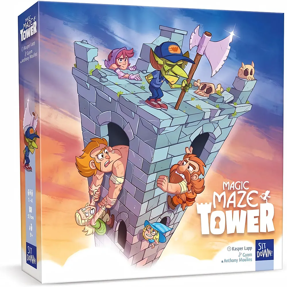 Sit Down Magic Maze Tower d
