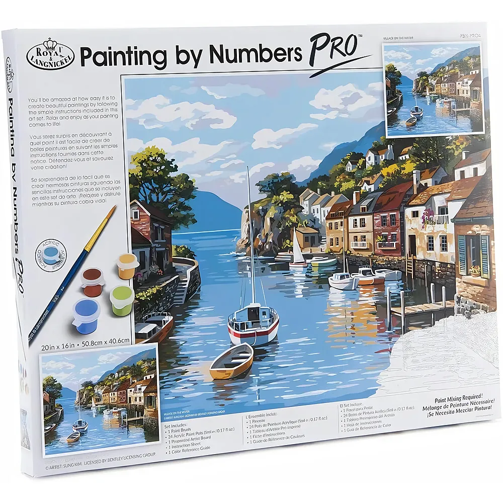 Royal & Langnickel R&l Pbn Pro Village ON The Water