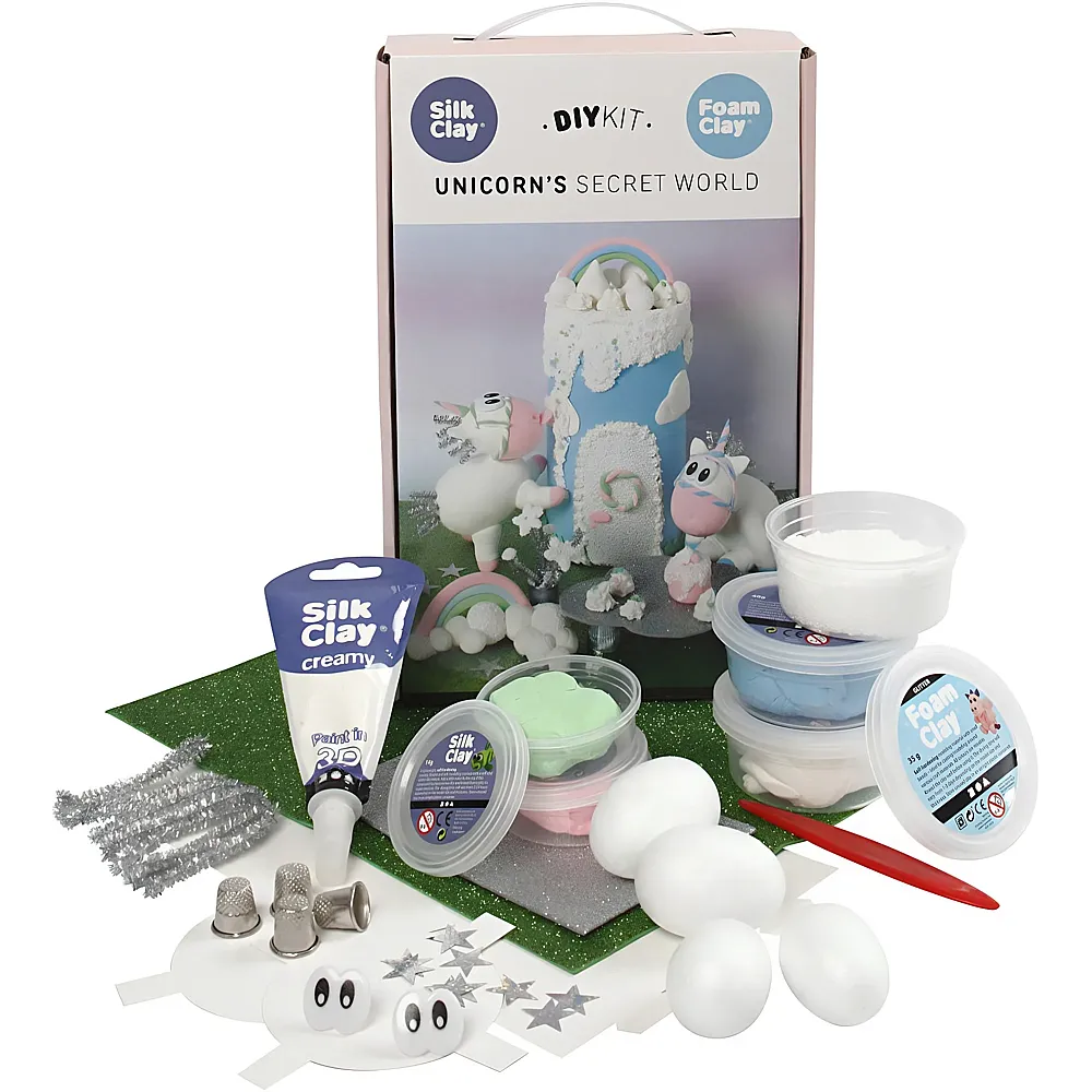 Creativ Company Foam & Silk Clay Set - Suche