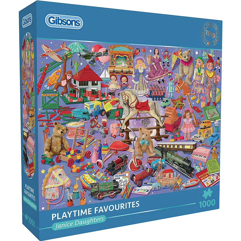 Gibsons Puzzle Janice Daughters Spielzeug-Favoriten 1000Teile