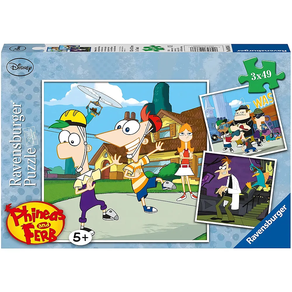 Ravensburger Puzzle In geheimer Mission - 49 Teile