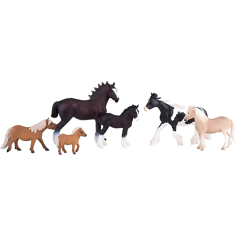 meinspielzeug - Mojo Horse World Starter Set Pferde 6Teile