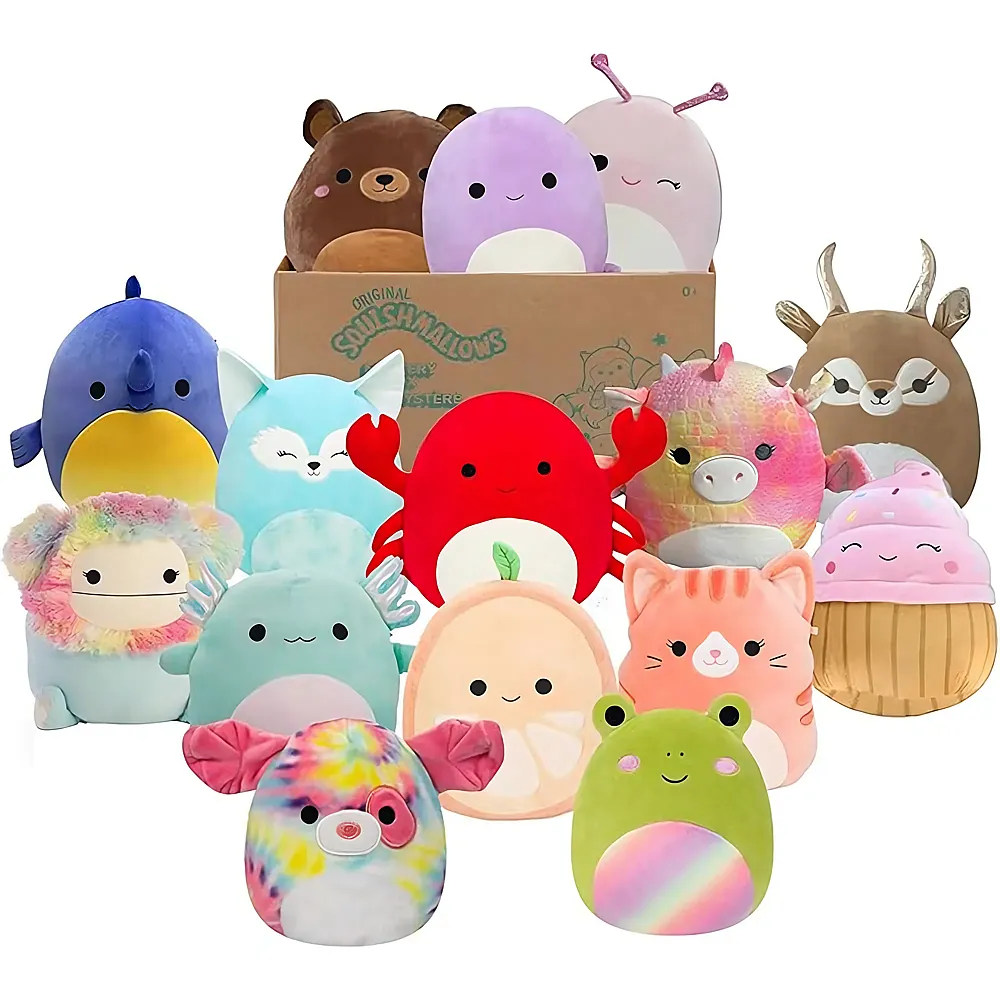 Squishmallows Pl�sch 3er Mystery �berraschungsbox 20cm