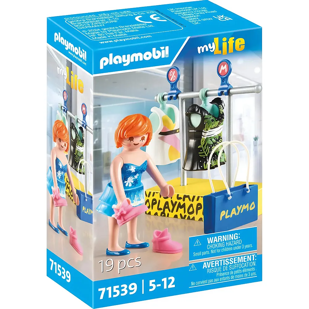 PLAYMOBIL My Life Kleidershopping 71539