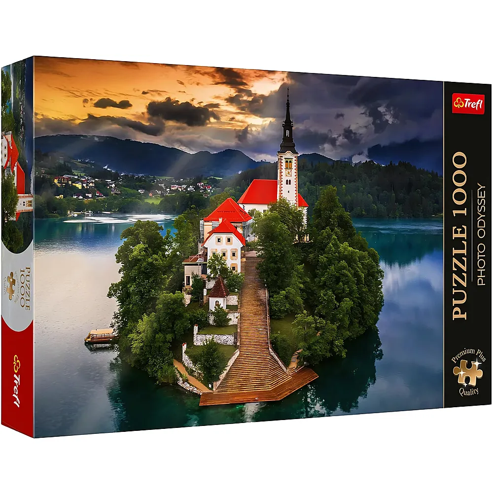 Trefl Puzzle Photo Odyssey Bleder See, Slowenien - 1000 Teile