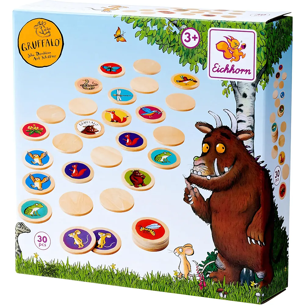 Eichhorn Der Gr�ffelo Erinnere Dich Game - 30 Teile