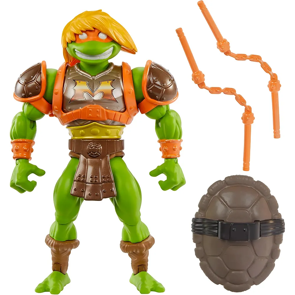 Mattel Masters of the Universe Origins Turtles of Grayskull Michelangelo - 14 cm