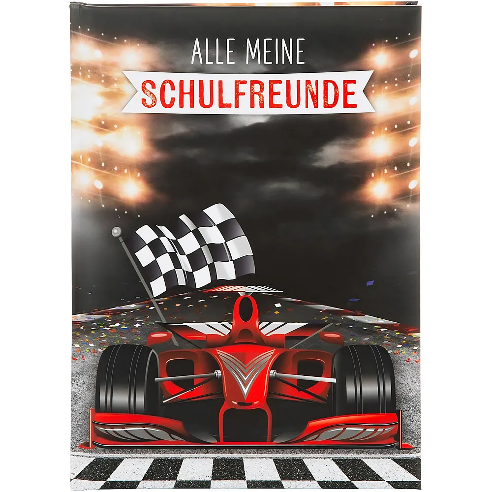 Goldbuch Freundebuch Racing