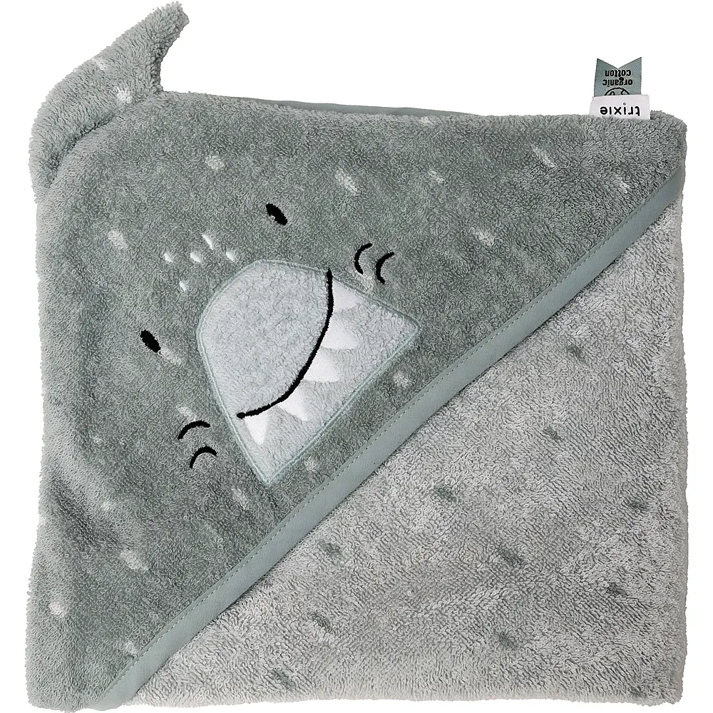 Trixie Kapuzenbadetuch Hai 75x75cm