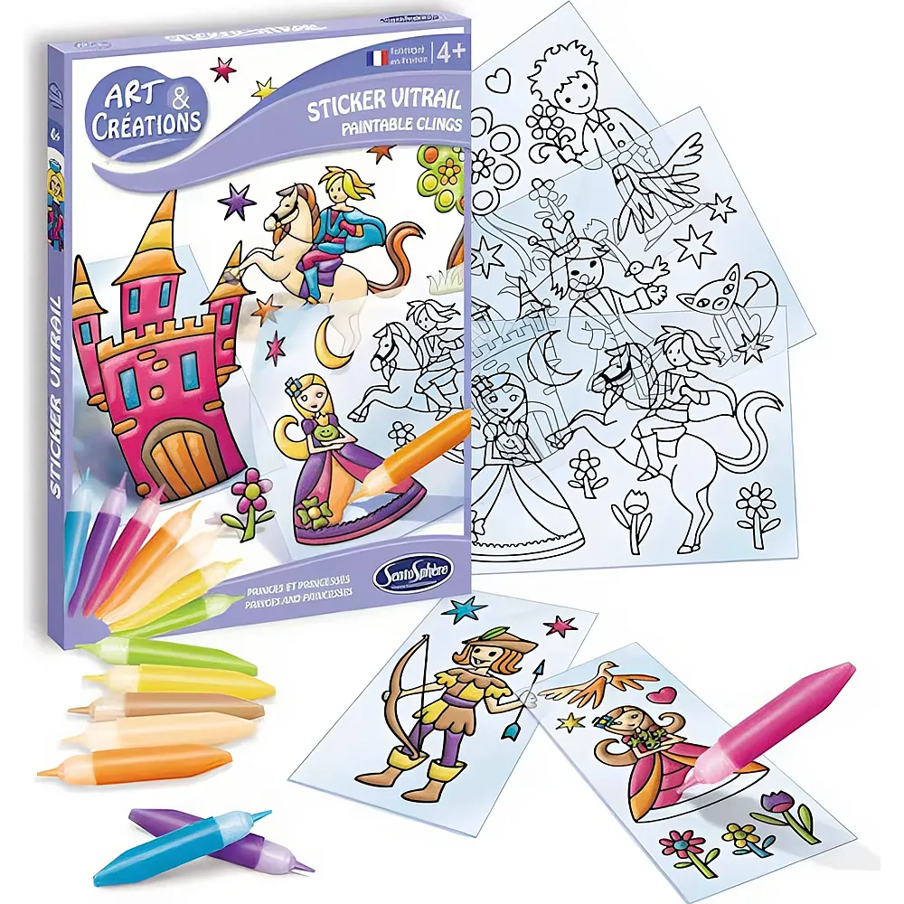 Sentosphere A&C Sticker Petits Princes | Bastelsets