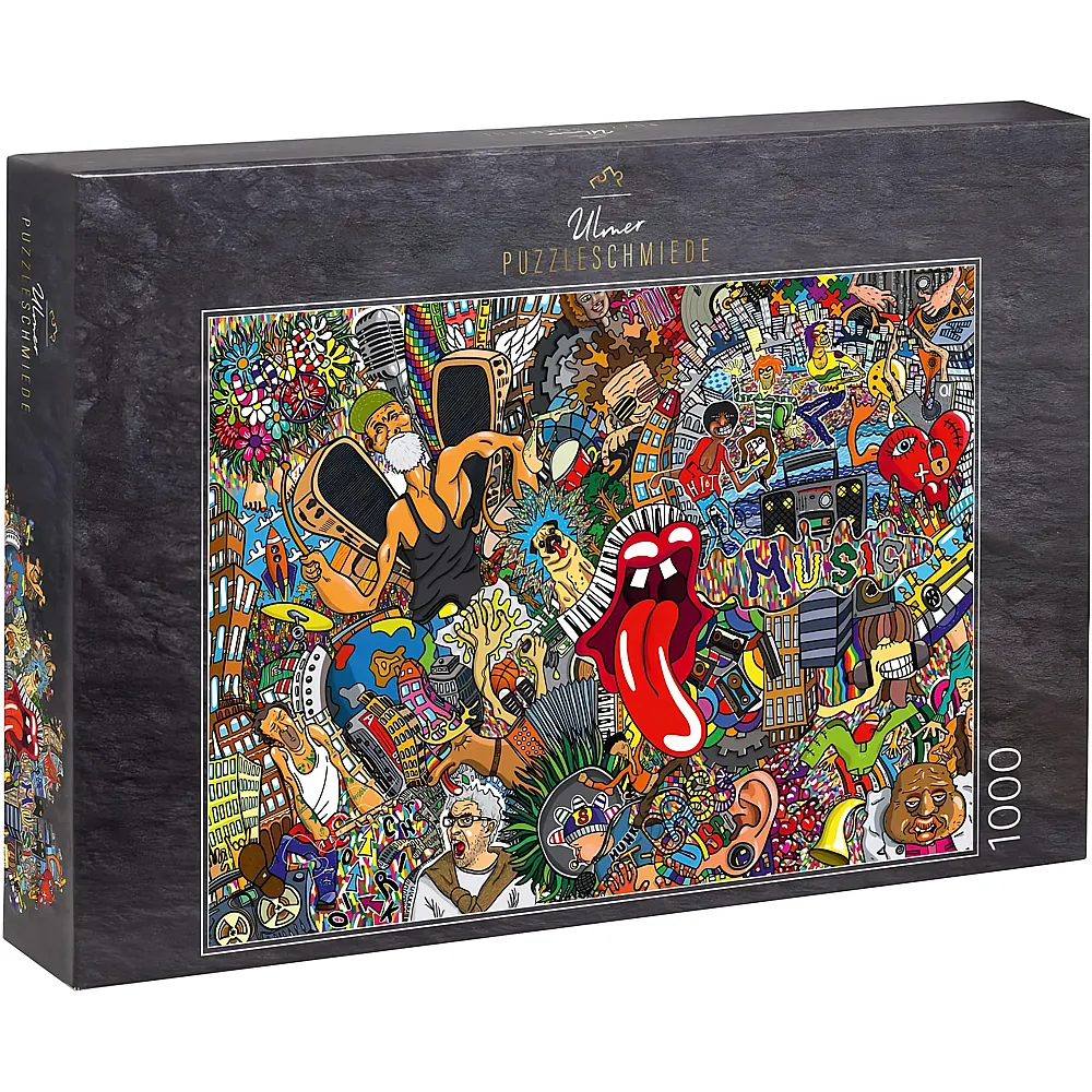 Ulmer Puzzleschmiede Streetart-Graffiti Musik, Hip-Hop und Livestyle 1000Teile