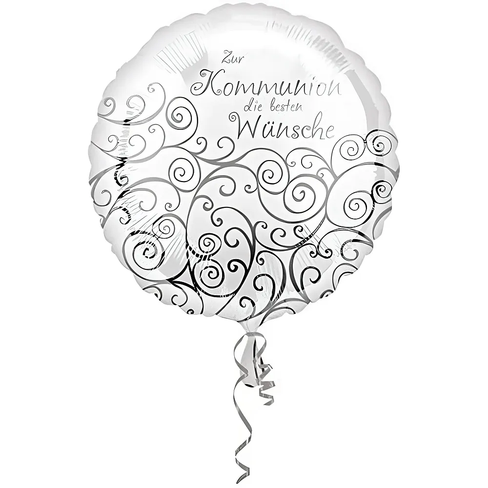meinspielzeug - Amscan Folienballon Zur Kommunion -  43 cm | Folienballone