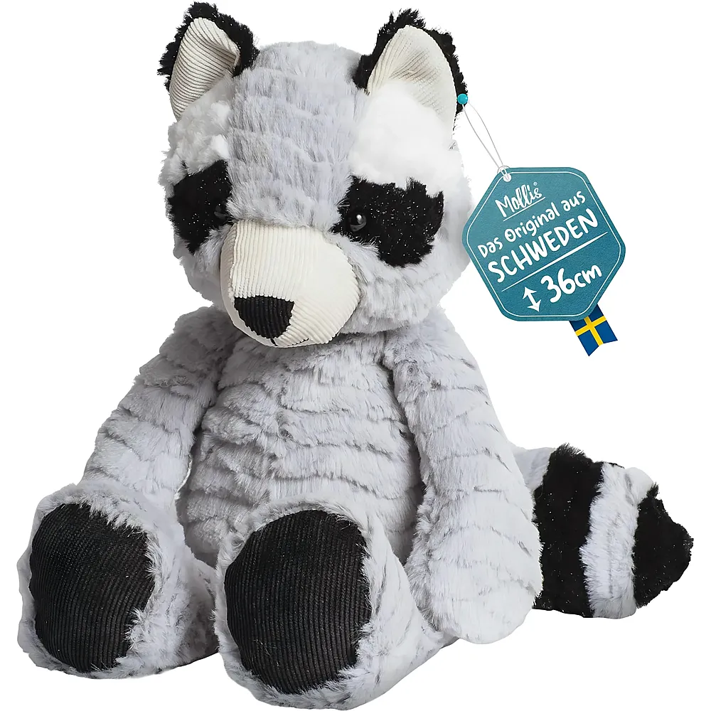 meinspielzeug - Mollis Waschb�r 36cm | Waldtiere Pl�sch