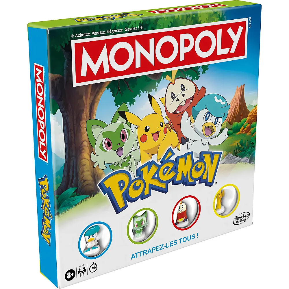 Hasbro Gaming Monopoly Pok�mon FR