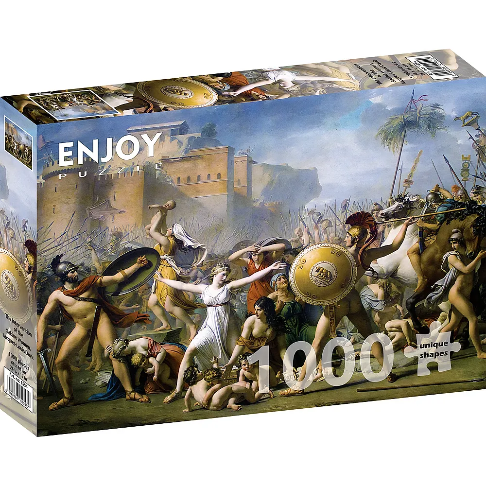 Enjoy Puzzle David Jacques-Louis - The Intervention of the Sabine Women - 1000 Teile