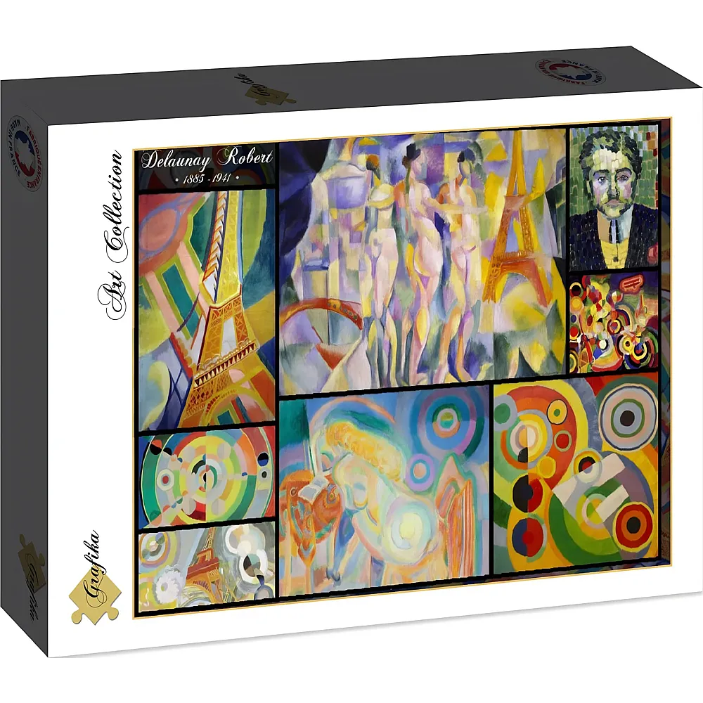 Grafika Puzzle Art Collection Robert Delaunay - Collage 2000Teile