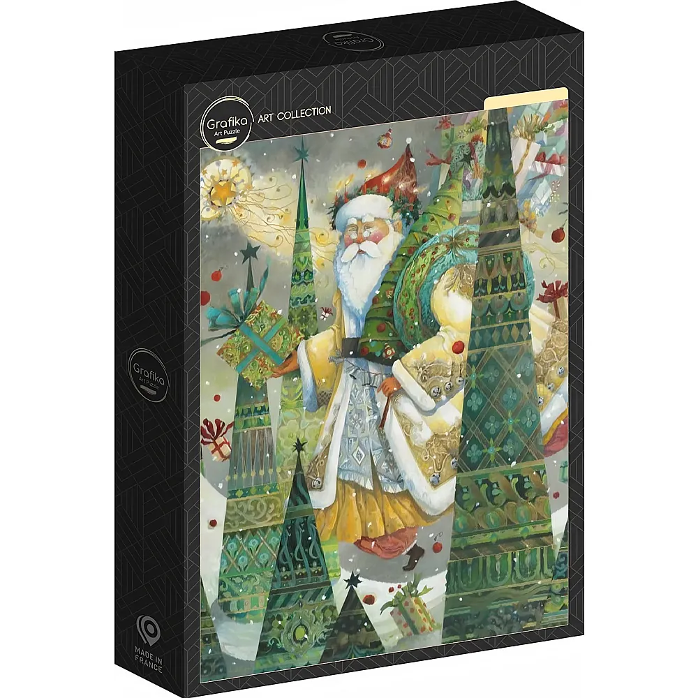 Grafika Puzzle Art Collection Das Jahr, in dem das Rentier die Grippe hatte 1000Teile