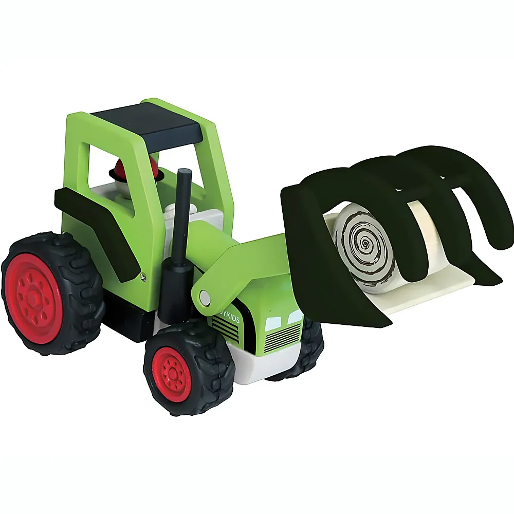 spielba Traktor mit Heuballen-Auflader | Landwirtschaft