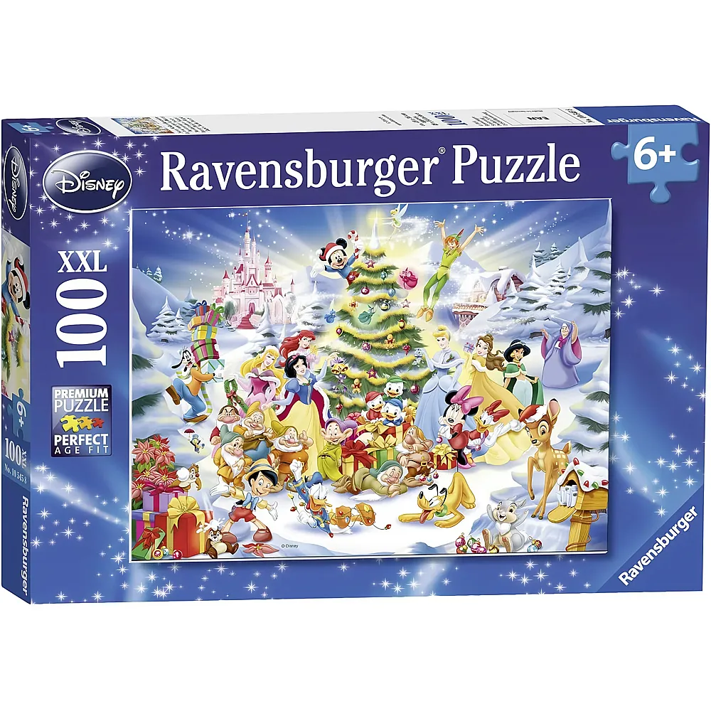 Ravensburger Puzzle Mickey Mouse Disney Christmas Magic - 100 Teile