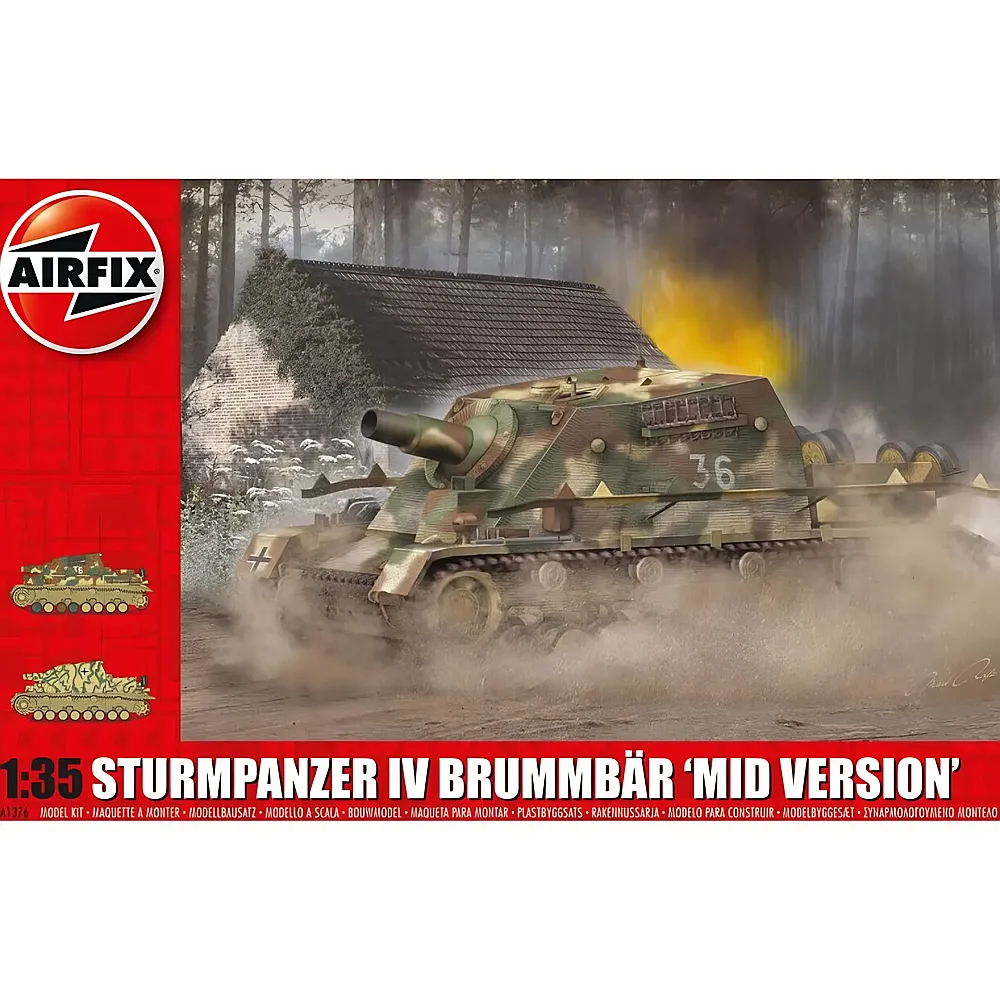 Airfix Sturmpanzer IV Brummbar Mid Version