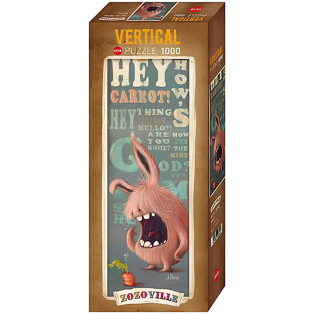 HEYE Puzzle Zozoville Carrot 1000Teile