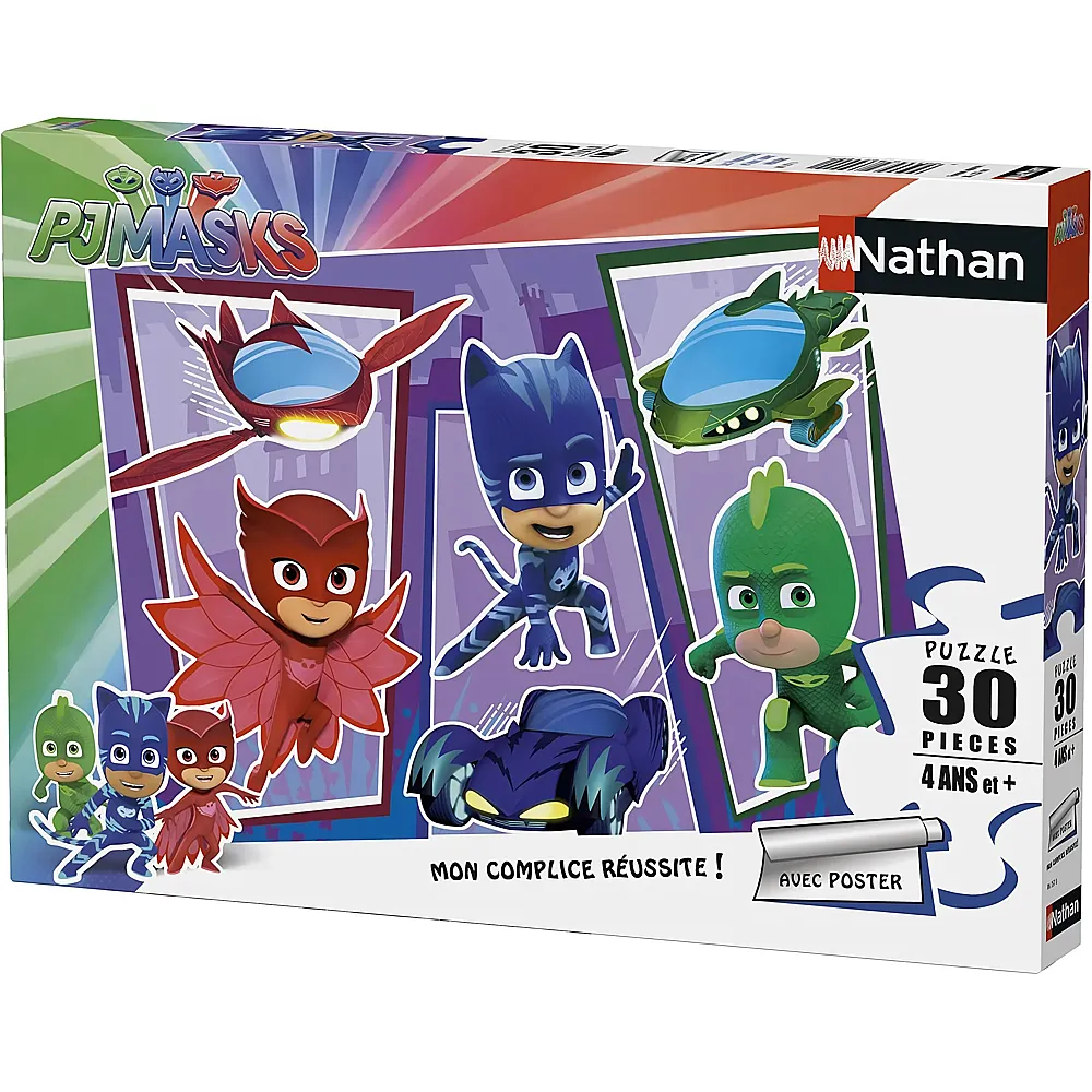 Nathan Puzzle PJ Masks - 30 Teile