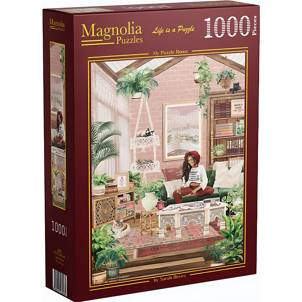 Magnolia Puzzle Mein Puzzle-Zimmer 1000Teile